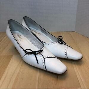 Amalfi by Rangoni Leather Pumps Made in Italy/Size 7AAAA
